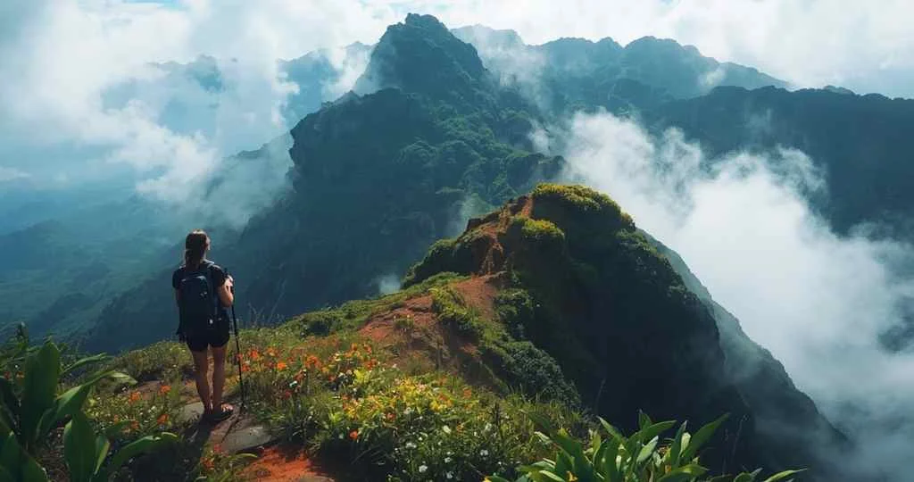 Hiking in hawaii